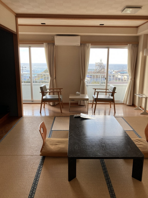 海が見えてサイコー