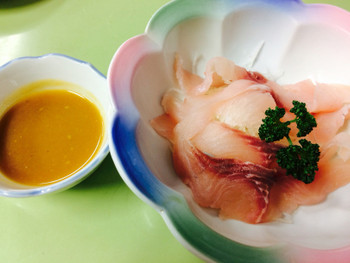 「鯉とうなぎのまるます家 総本店」料理 583445 鯉あらい