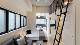 デラックス コンドミニアム 1 ベッドルーム 禁煙 シティビュー (bHotel Nekoyard 201)