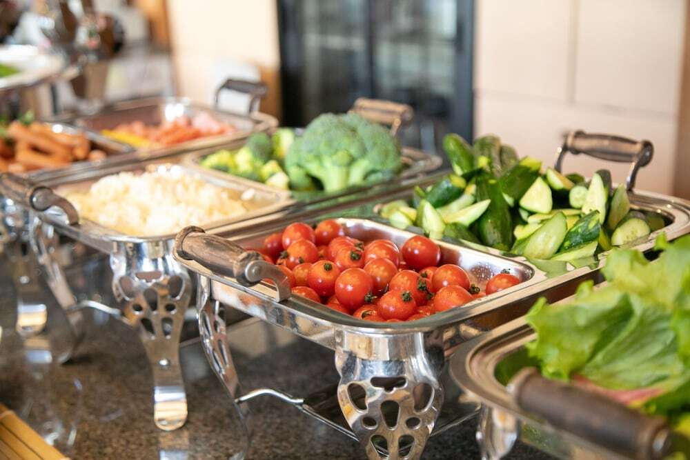 朝食ビュッフェ