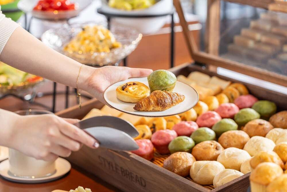 朝食ビュッフェ