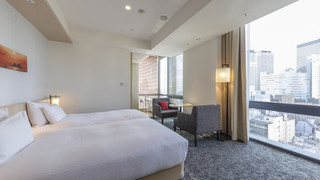 プレミアム ツインルーム バスルームからの眺望あり 15~16階 禁煙 38平米