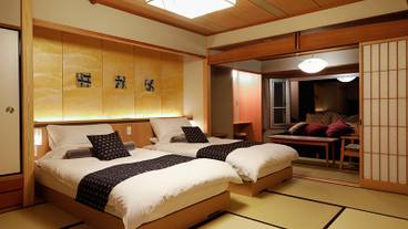 9階 温泉露天風呂付き特別室（和洋室）バリアフリー　2ベッド / 14