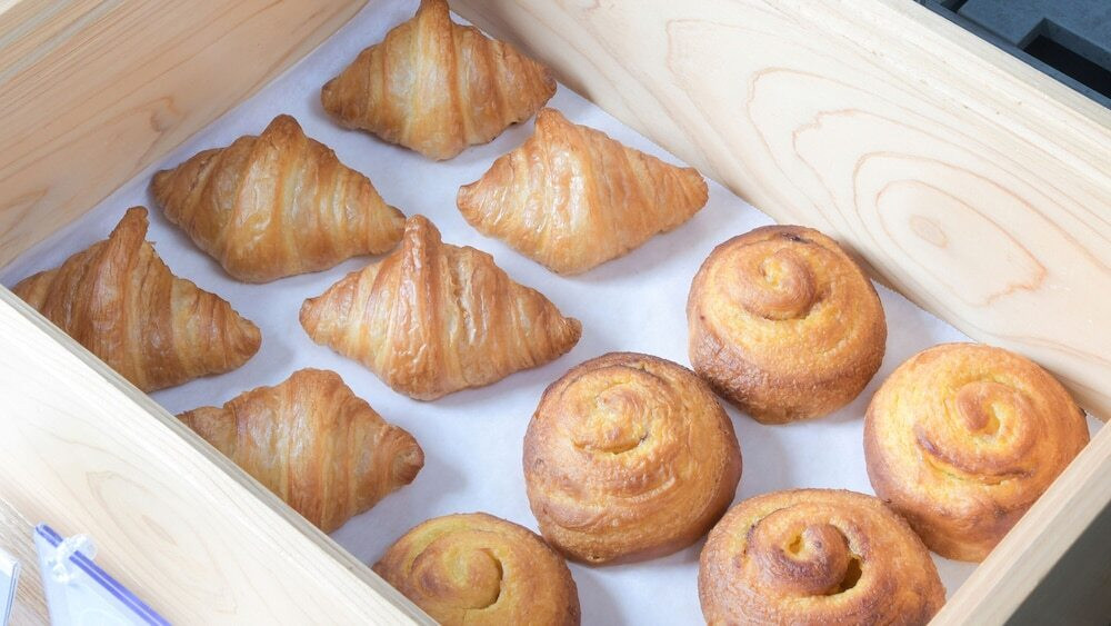 朝食ビュッフェ