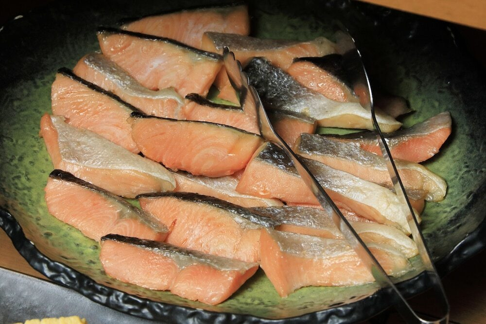 朝食ビュッフェ