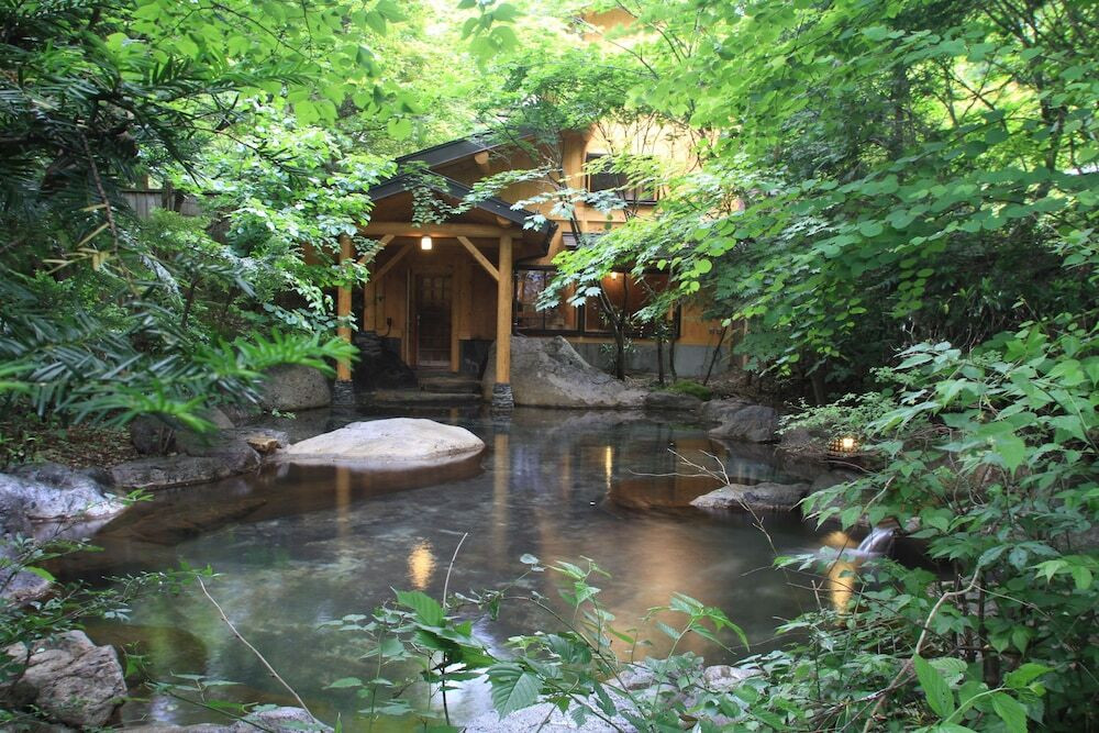 3.福地温泉と山野料理に癒される囲炉裏の宿「湯元 長座」3484709