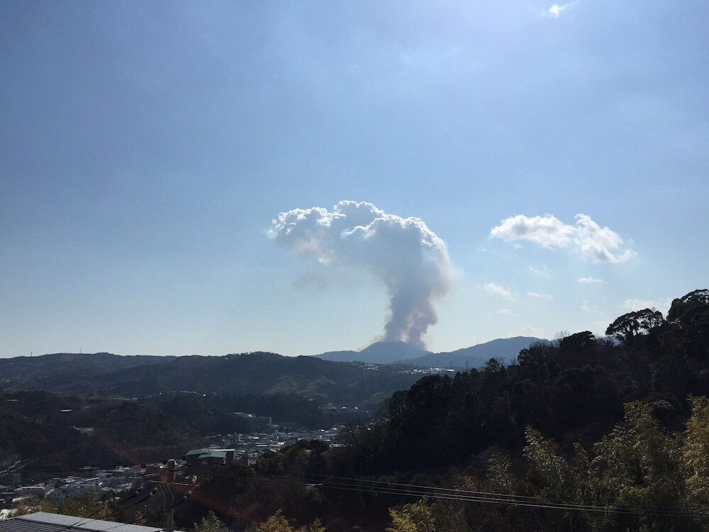 部屋からの景観