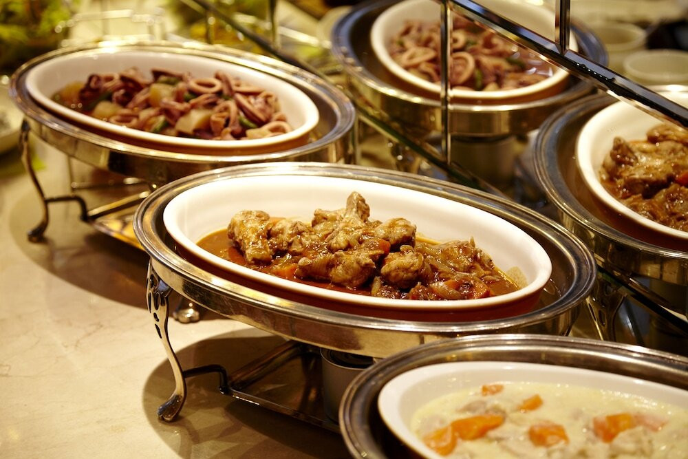 朝食ビュッフェ