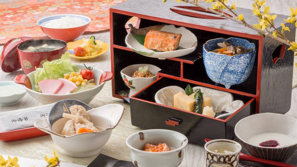 地産にこだわった
ヘルシーな和朝食 / 2