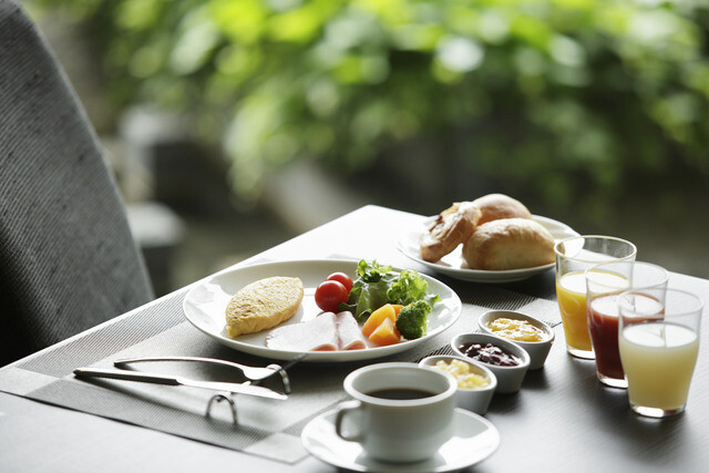 朝食ビュッフェ／盛り付け一例