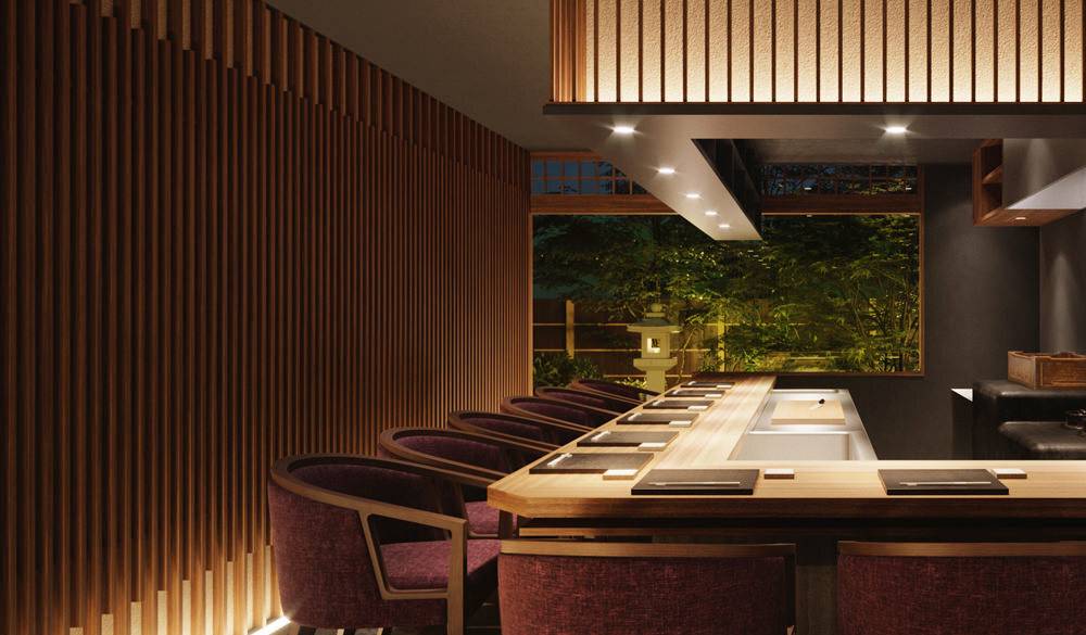 「祇園肉亭 新」カウンター / 3