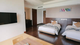 温泉露天風呂付/デラックス和洋室/オーシャンビュー