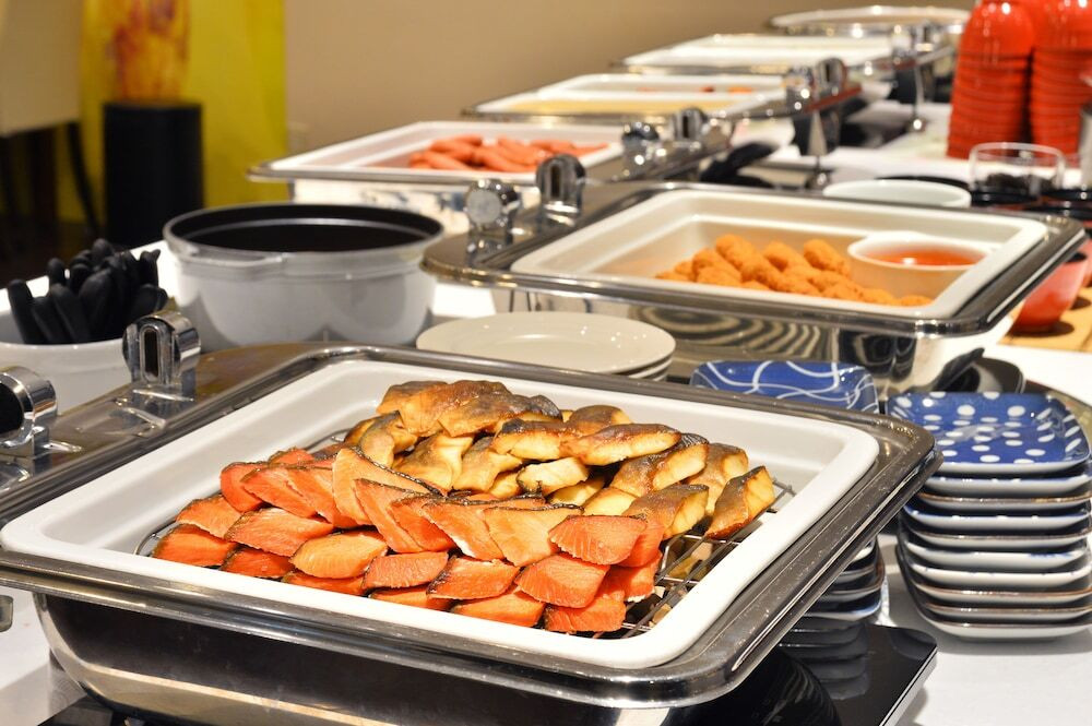 朝食ビュッフェ