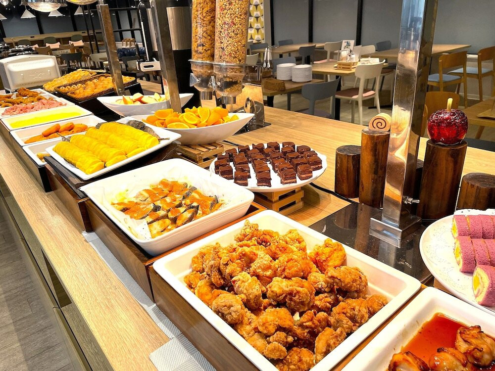 朝食ビュッフェ