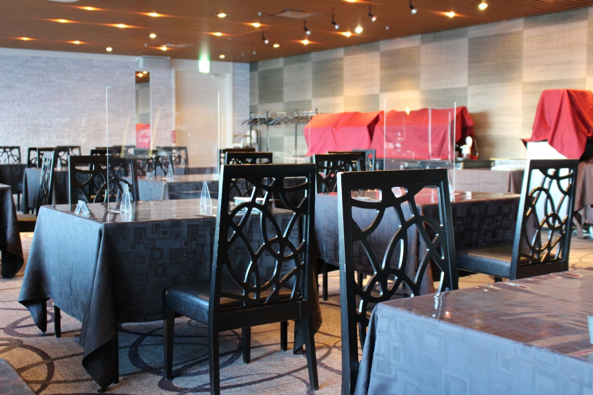 １２階朝食会場