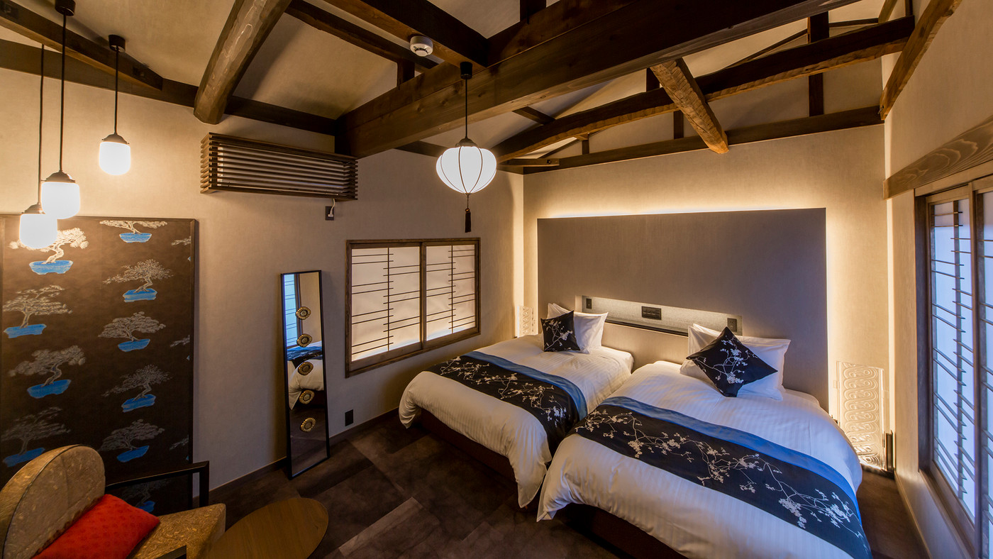 露天風呂付のスタイリッシュな古民家一棟貸しの宿4088524