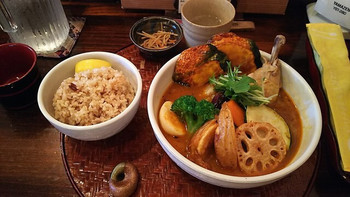 「奥芝商店 八王子田代城」 料理 70120625 やわらかチキンと大地の恵み  1600円