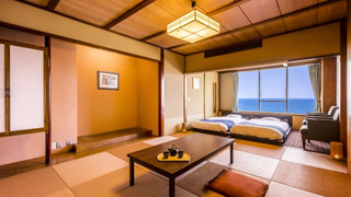 [禁煙] スタンダード和洋室ツイン5名定員 内風呂あり