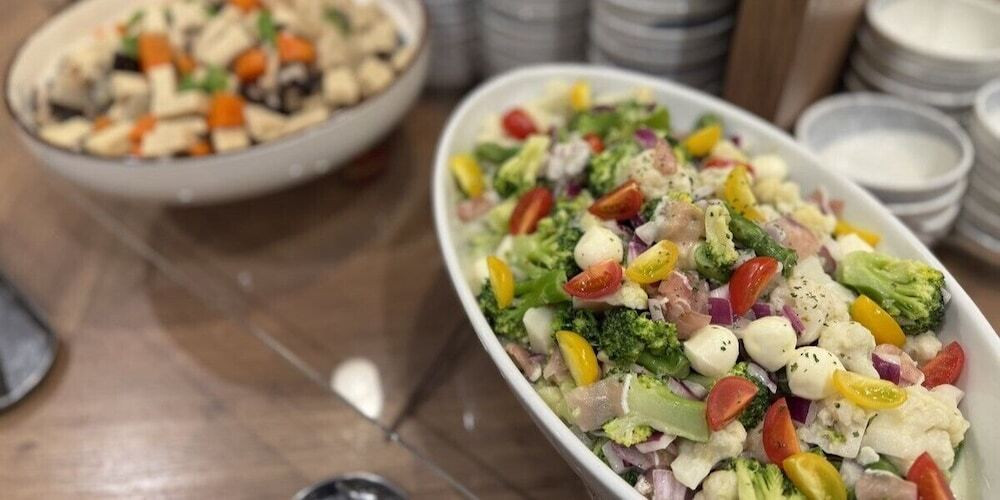 朝食ビュッフェ