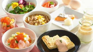 朝食ブッフェ一例① / 1