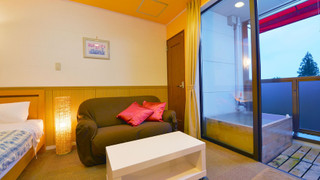 洋室ダブルルーム 露天風呂付 禁煙