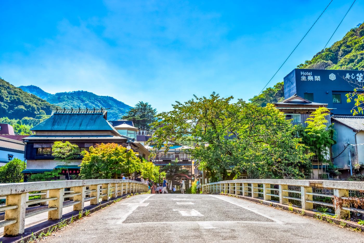 神奈川県箱根湯本　早川