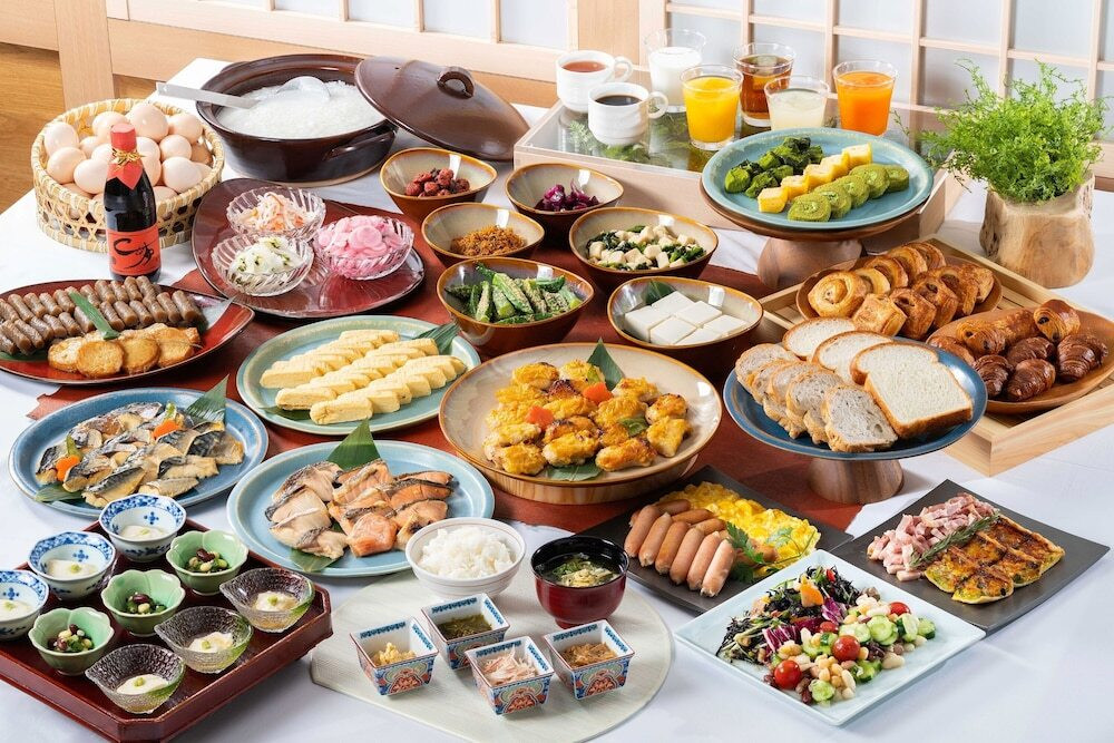 朝食ビュッフェ