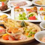 夕食ビュッフェ 盛り付け例 / 1