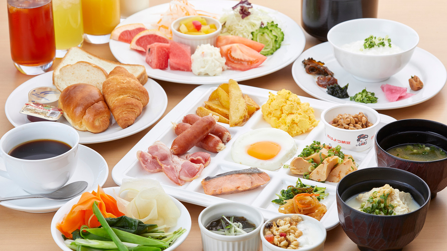 朝食ビュッフェ
