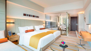 デラックス ルーム シングルベッド 2 台