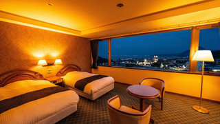 [禁煙] スーペリアツイン 内風呂あり(オーシャンビュー)