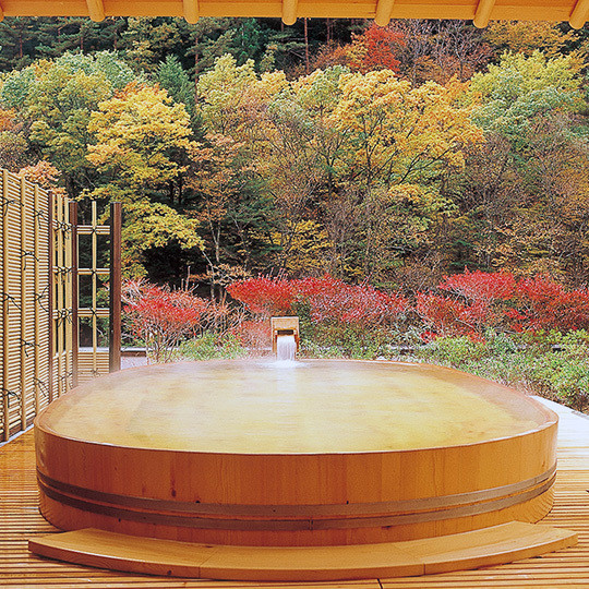 野天風呂「望渓の湯」