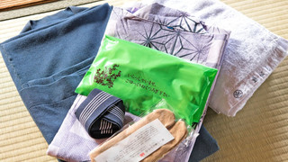 半露天風呂付客室　布団4組