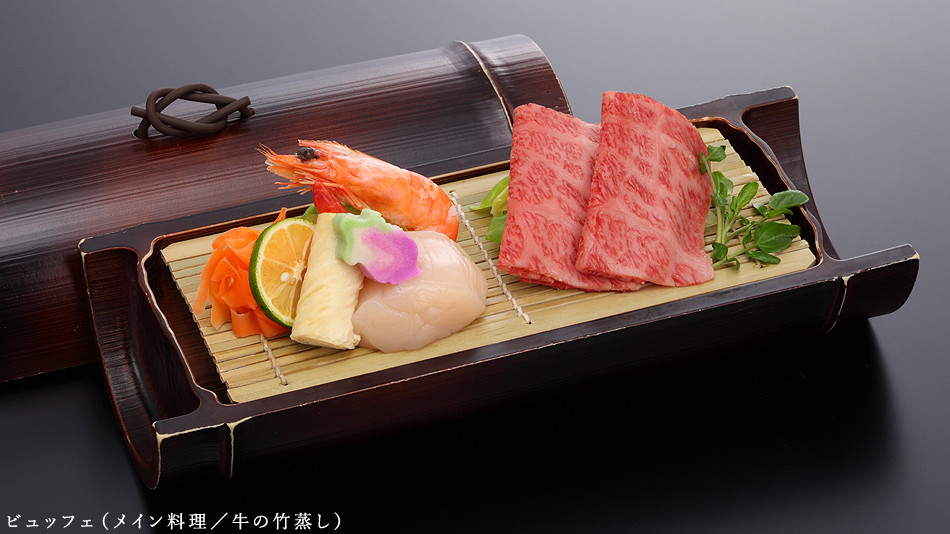 夕食ビュッフェ メイン料理一例