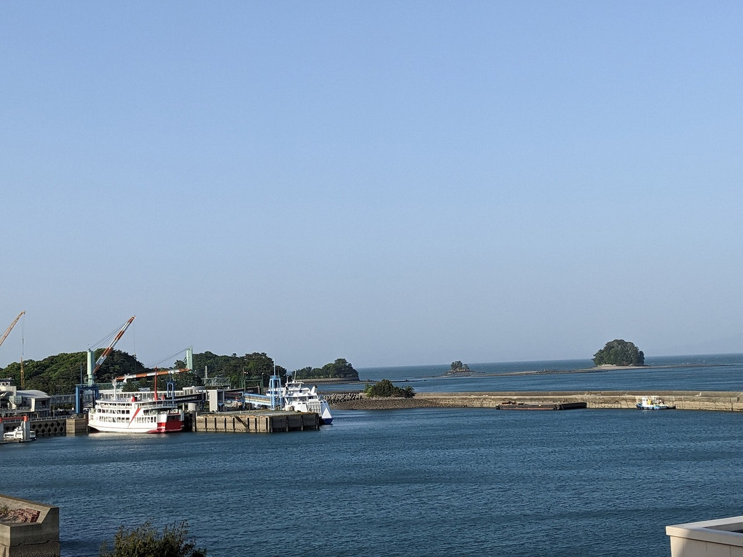 客室からの景色