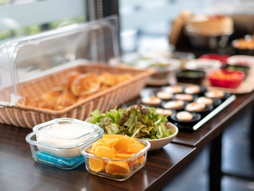 朝食ビュッフェ