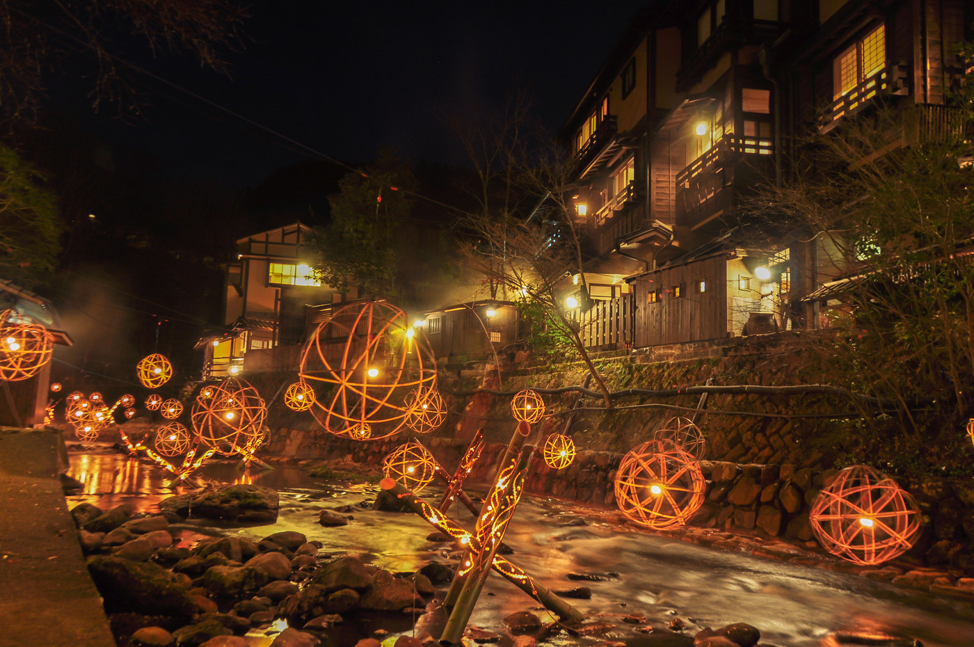 黒川温泉　湯あかり