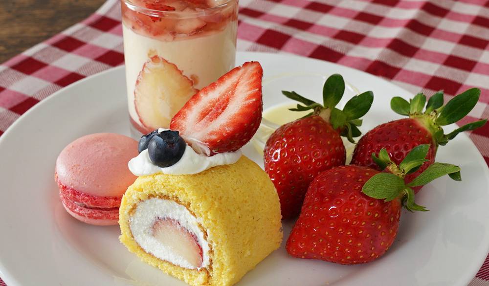 冬のアフタヌーンティー上段例 / 3