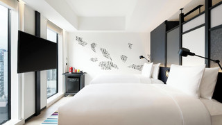 ルーム シングルベッド 2 台