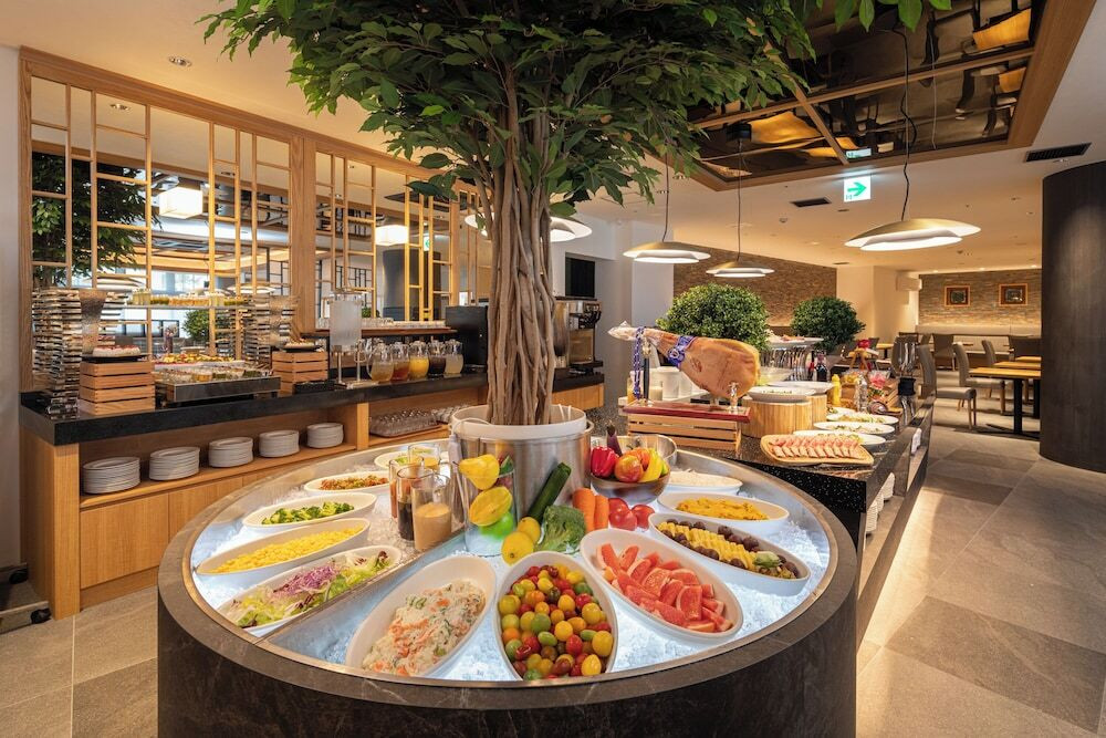 朝食ビュッフェ