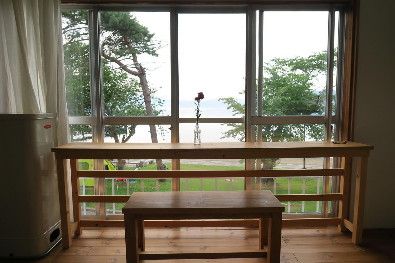 湖が見えるカフェのようなお部屋4088939