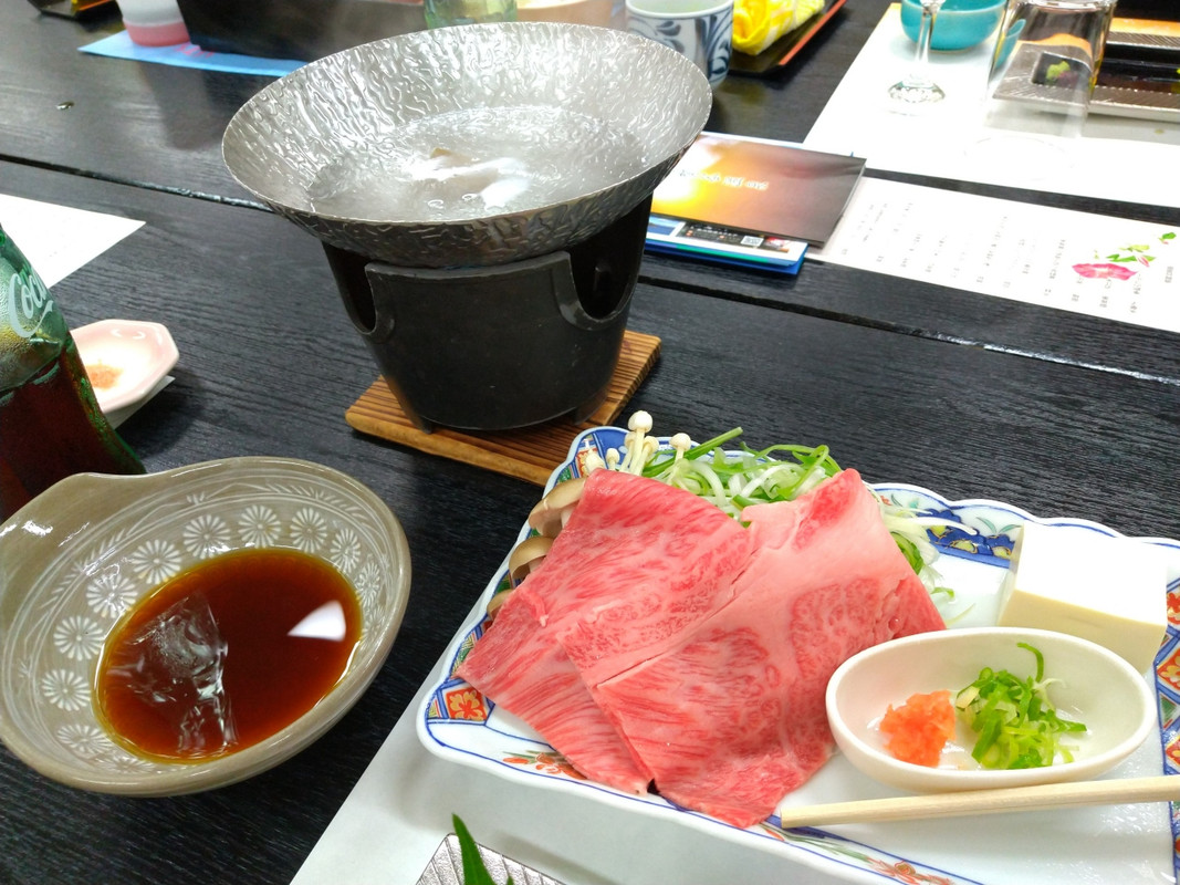 近江牛のしゃぶしゃぶ