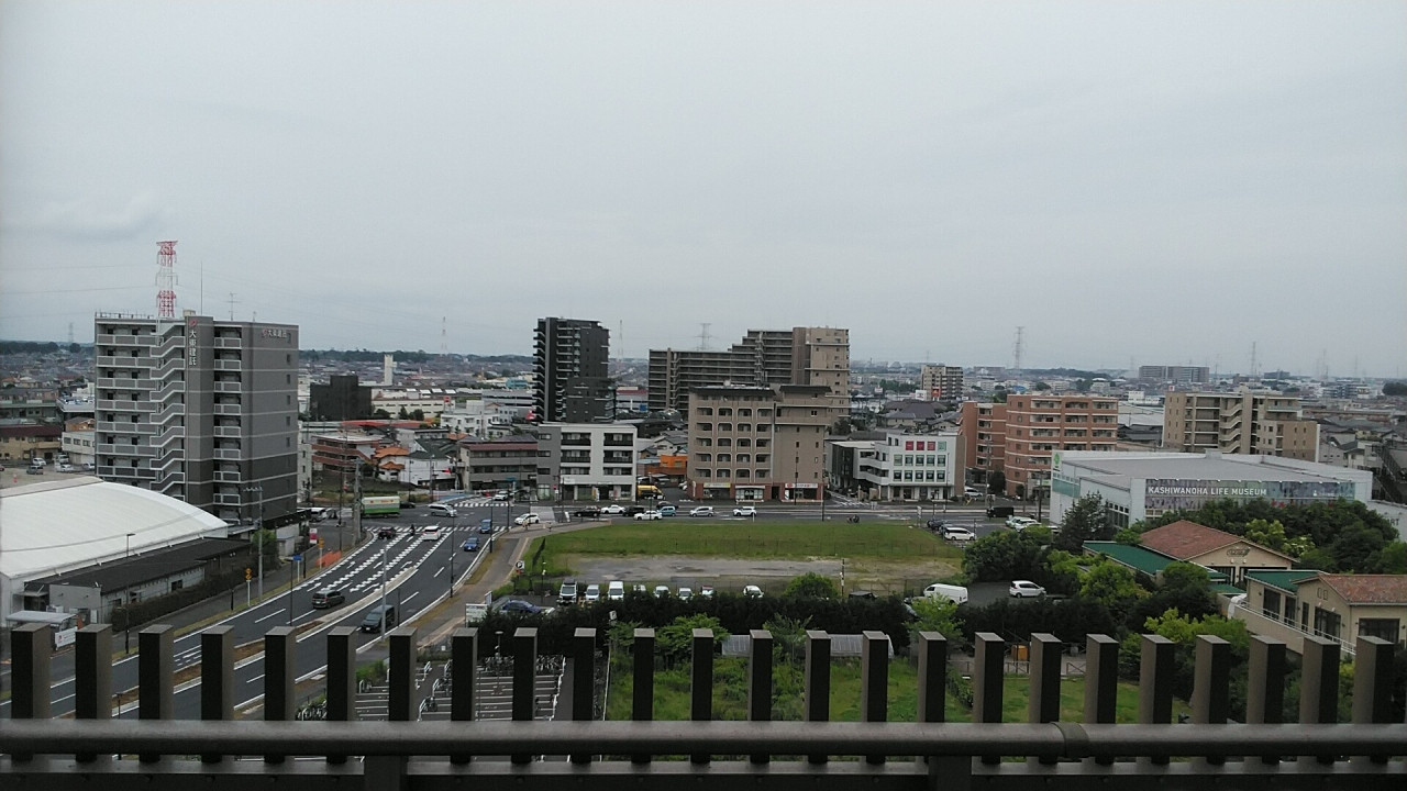 真下につくばエクスプレスが爆音で通過する