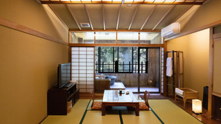 半露天風呂付客室