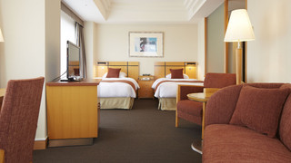 デラックス ツインルーム 禁煙 コーナー (45㎡)