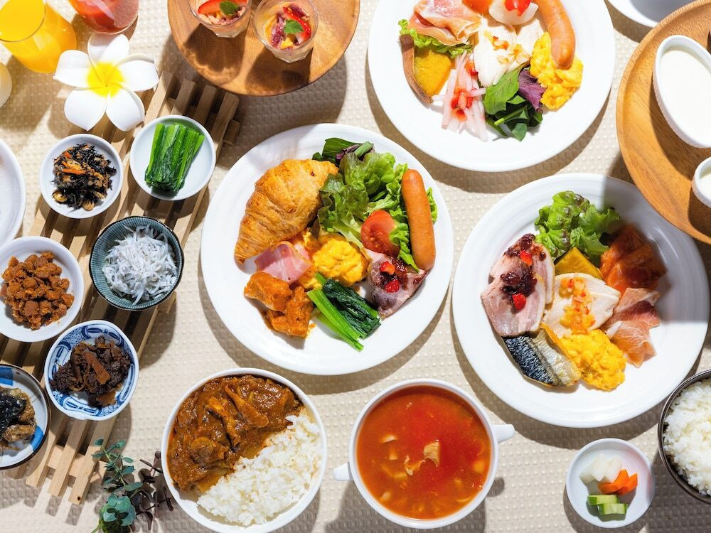 朝食ビュッフェ