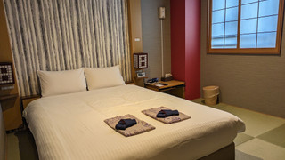 [禁煙] 和ベッド　ダブル＜シモンズベッド＞