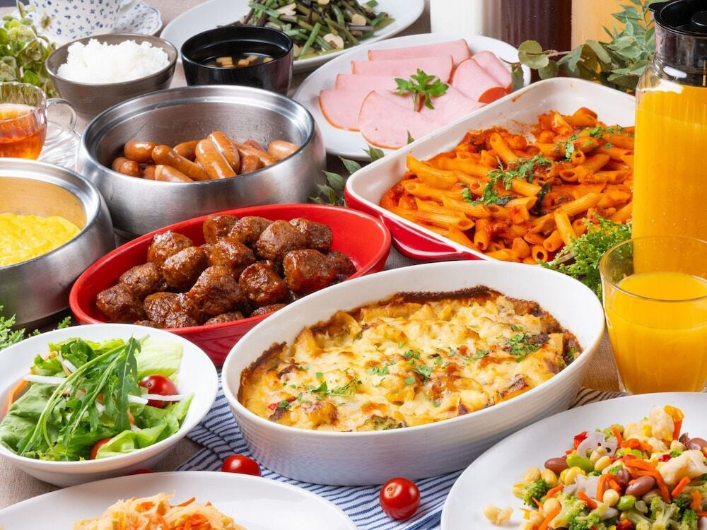 朝食ビュッフェ