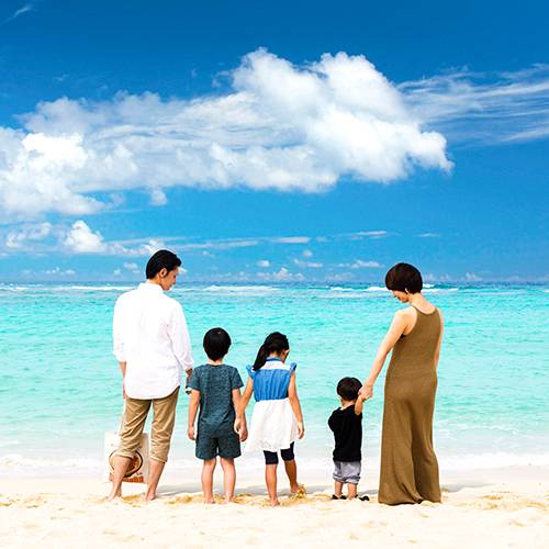 美しい海に癒やされて
家族で過ごした2日間 / 1