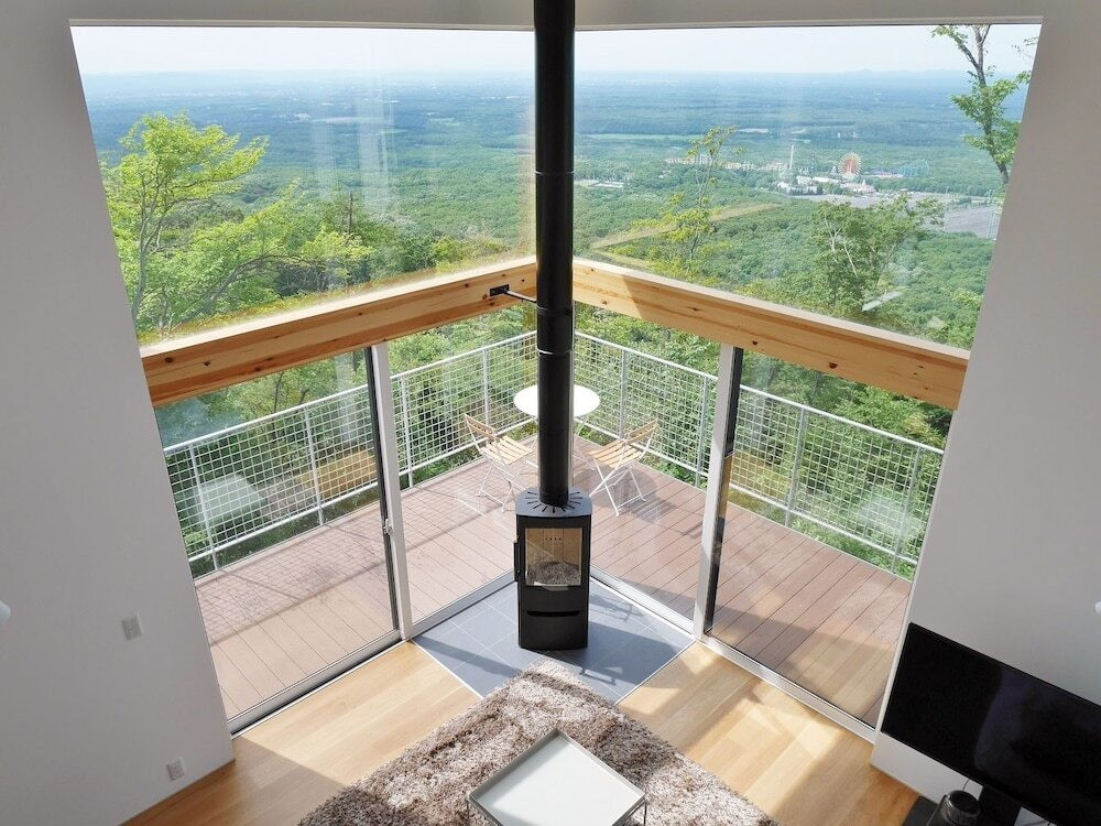 薪ストーブ＋高原の絶景でリフレッシュ。ぽかぽかの温泉も♪4237662